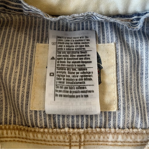 Vintage Carhartt White Denim Jean Jacket - Size Extra Small (XS) - Picture 9 of 13